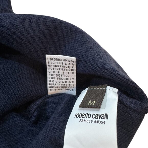 Roberto Cavalli 100% cotton sweater size medium - Picture 3 of 16